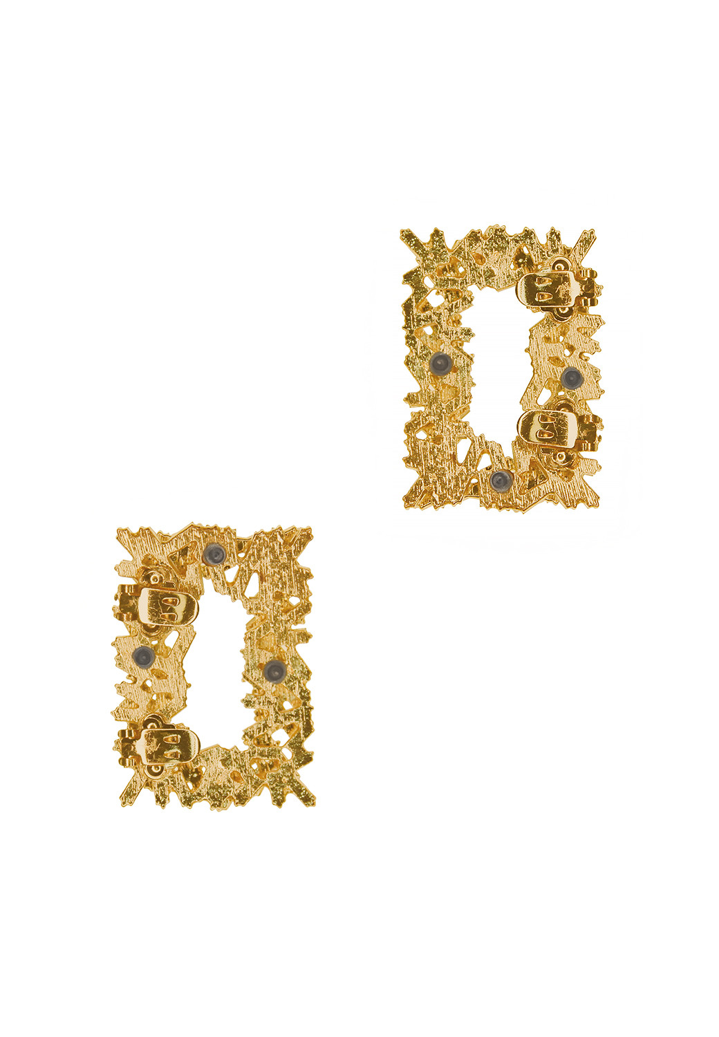 Golden Crystals Clips