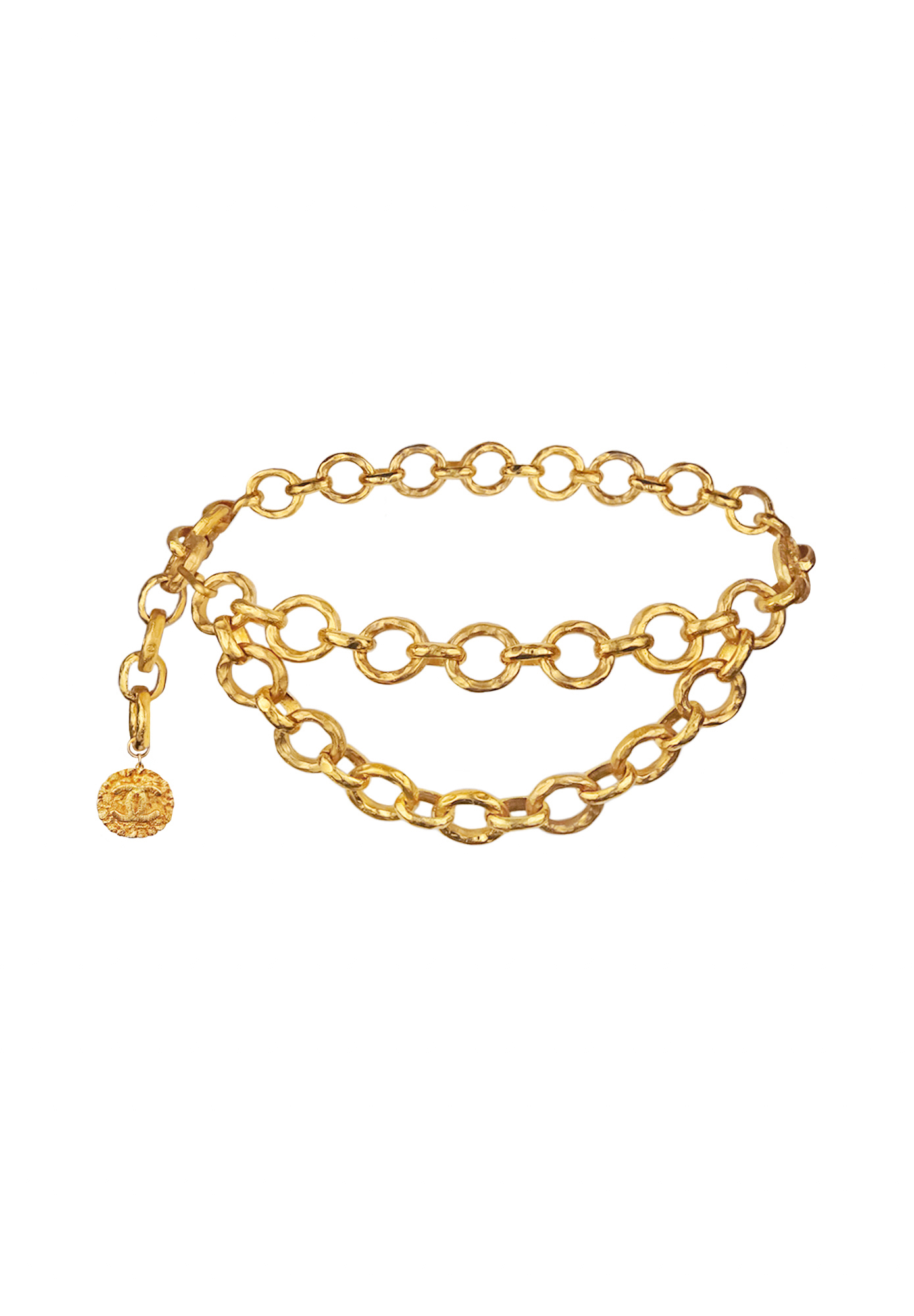 Chanel Chain Belt With Pendant