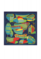 Hermès Thalassa Silk Scarf