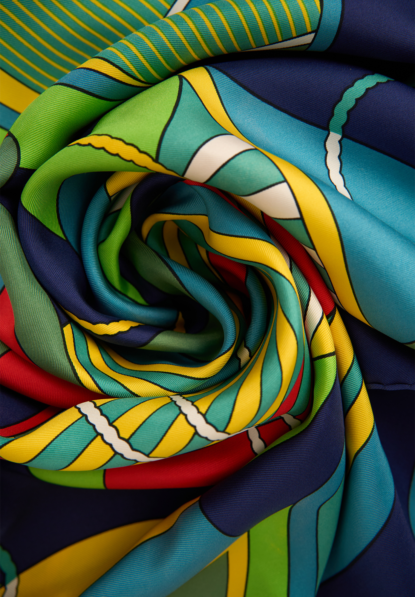 Hermès Thalassa Silk Scarf
