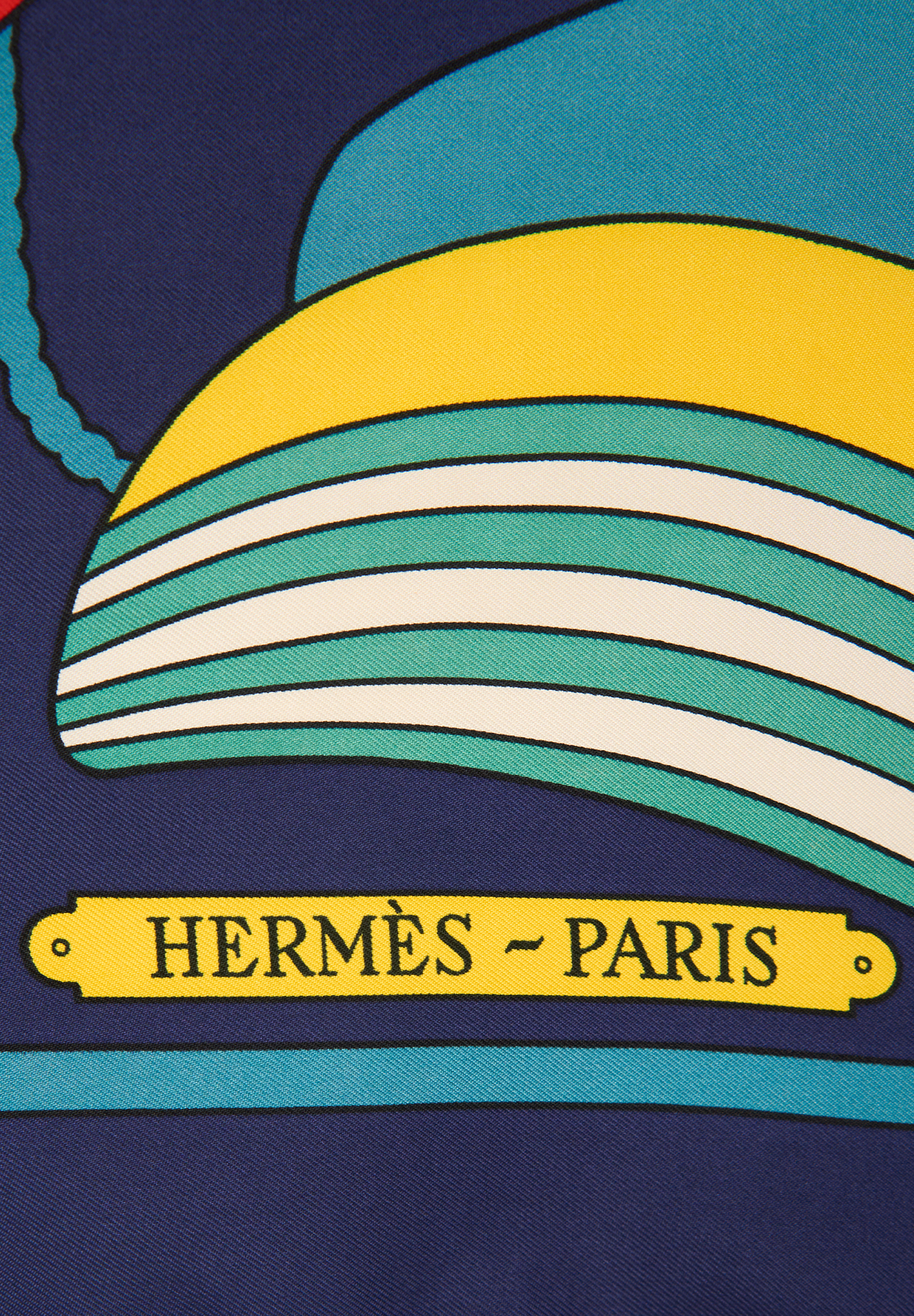 Hermès Thalassa Silk Scarf