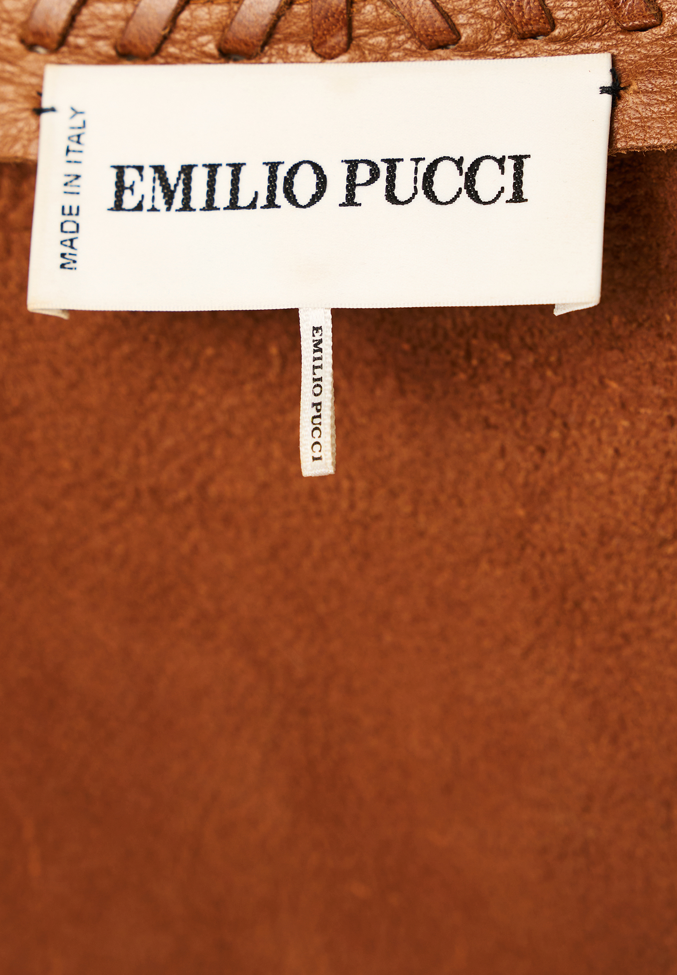 Emilio Pucci Fringed Vest