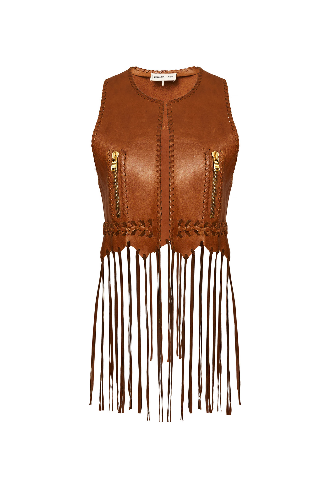 Emilio Pucci Fringed Vest