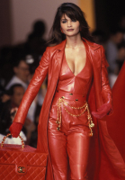 Chanel Leather Belt With Pendants