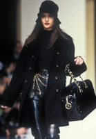 Chanel Leather Belt With Pendants