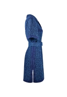 Chanel Blue Tweed Dress With Belt