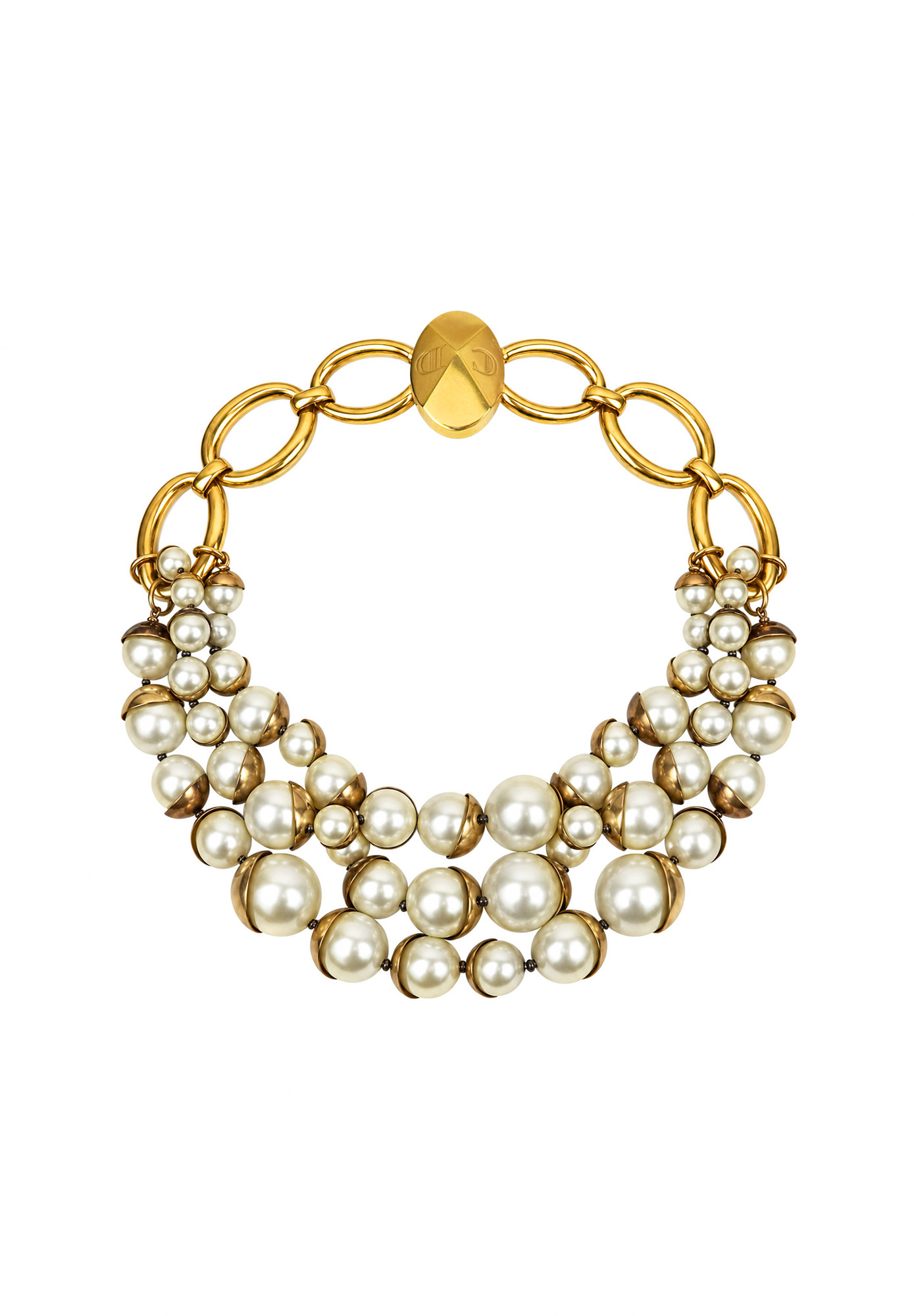 Christian Dior Necklace with Pearls