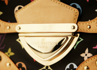Louis Vuitton Beverly PM Black Monogram Multicolor Bag
