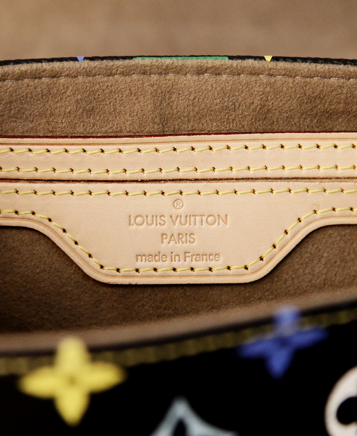 Louis Vuitton Beverly PM Black Monogram Multicolor Bag