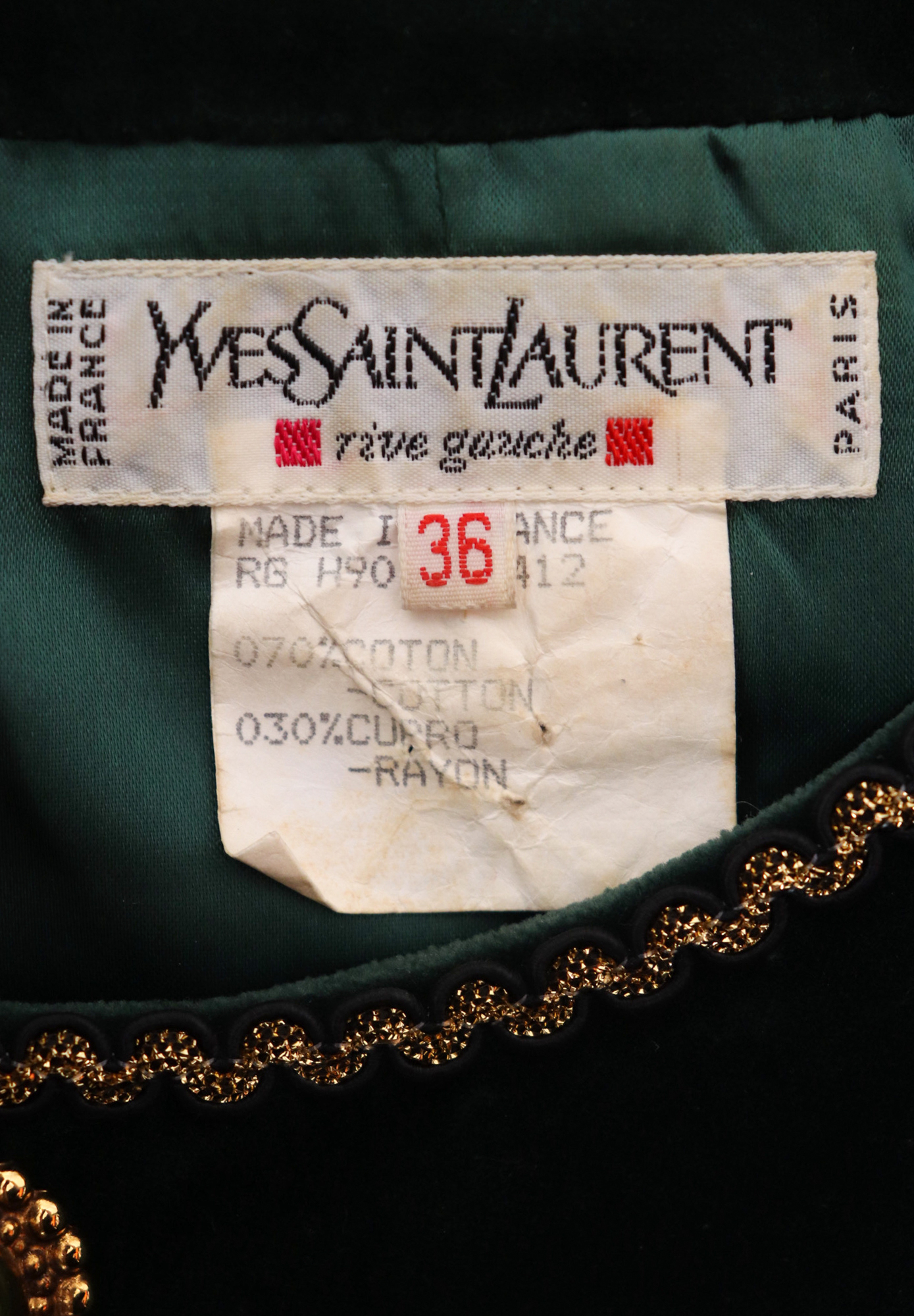 Yves Saint Laurent Vintage Jacket