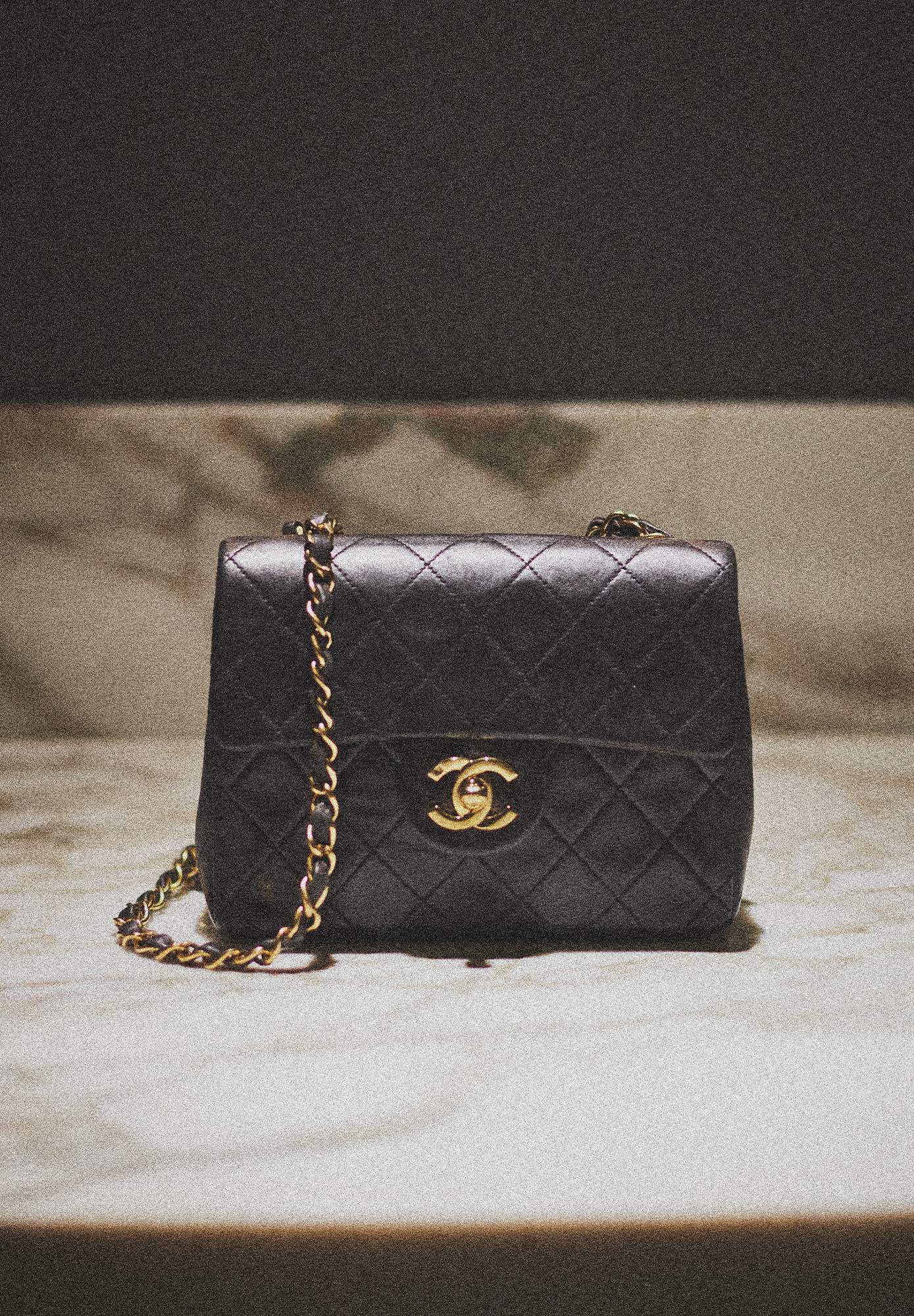 Dark Brown Chanel Mini Flap Bag