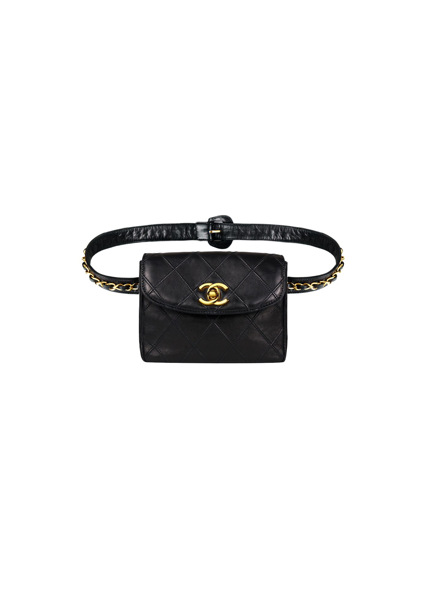 Chanel Quilted Belt Bag