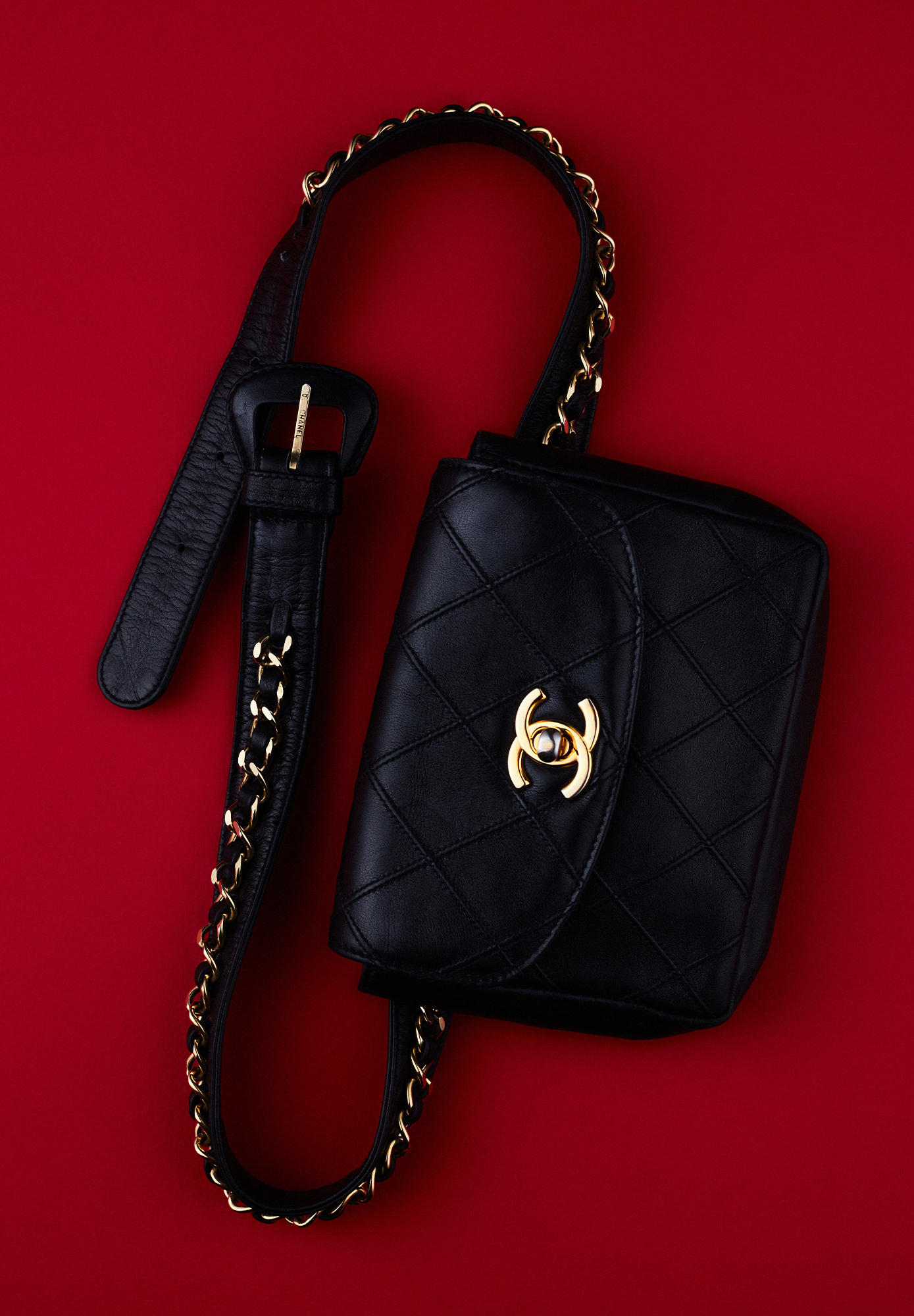 Chanel Quilted Belt Bag