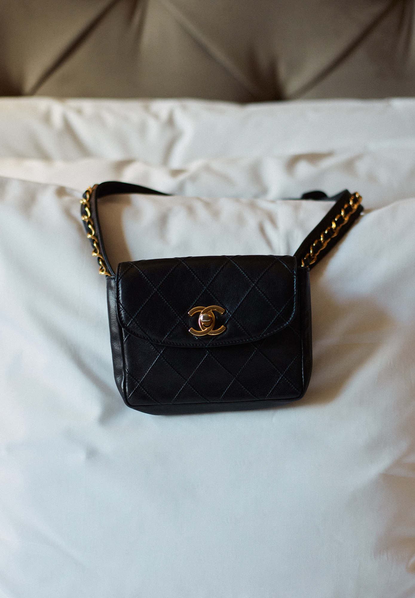 Chanel Quilted Belt Bag