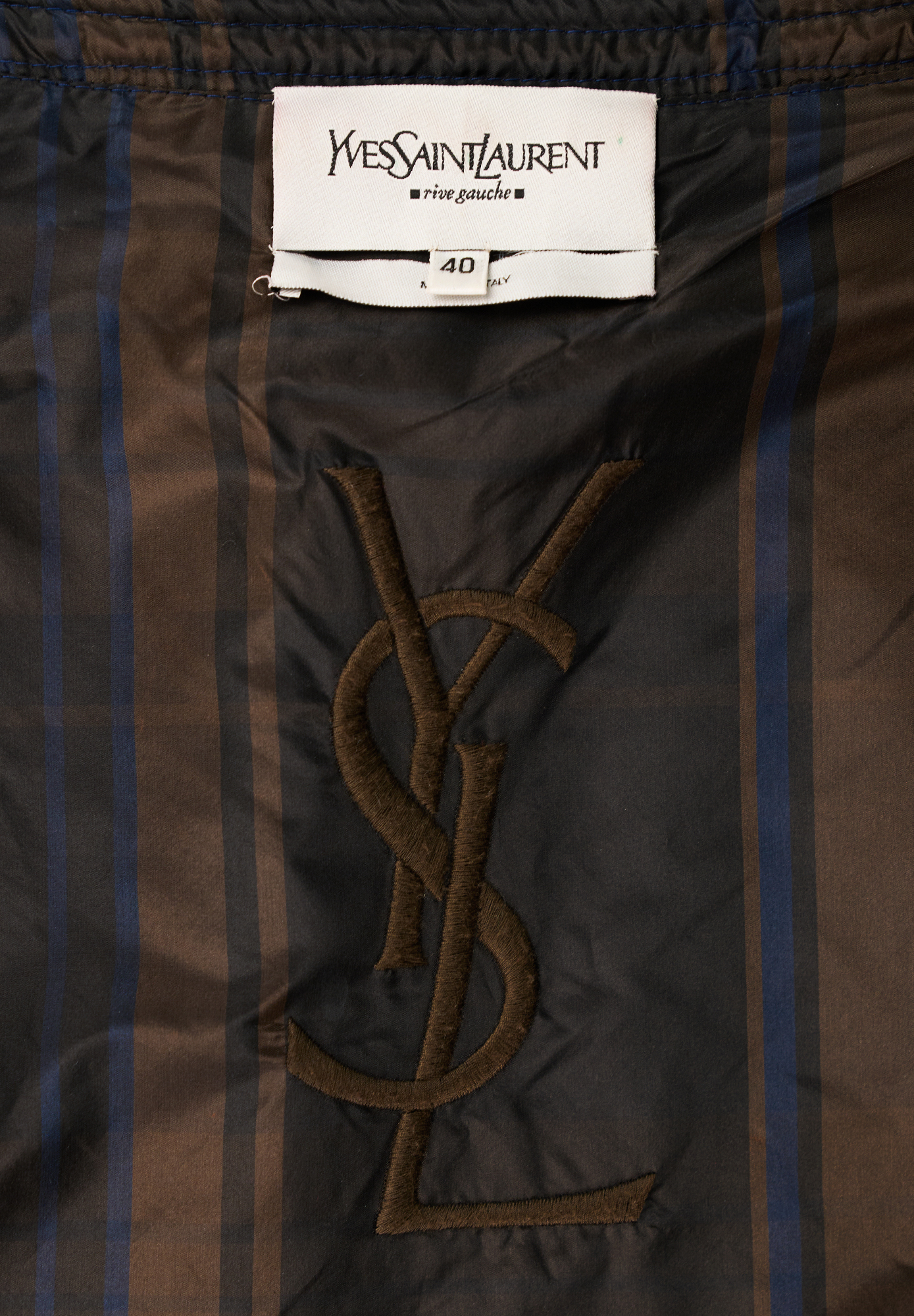 Yves Saint Laurent Cropped Leather Jacket