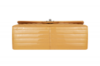 Chanel Chevron Jumbo Classic Double Flap Beige Bag