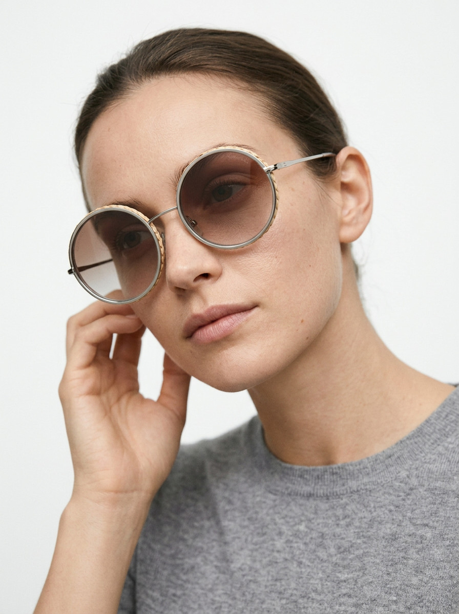Chanel Sunglasses With Weaving