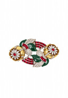 Coro Duettes Transformer Brooch