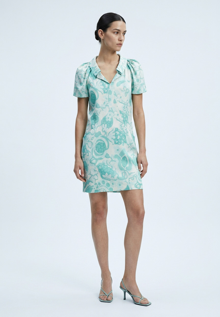 Balenciaga Flower Dress