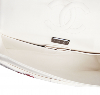 Chanel 2.55 White Double Flap Limited Edition Bag