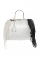 Fendi White Fur Bag