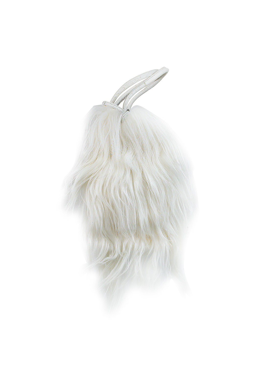 Fendi White Fur Bag