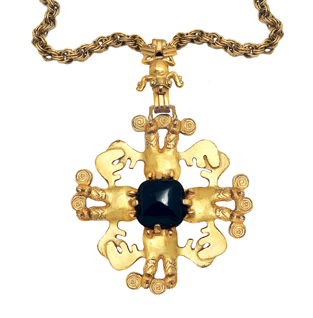 Castlecliff Aztec Charm Necklace