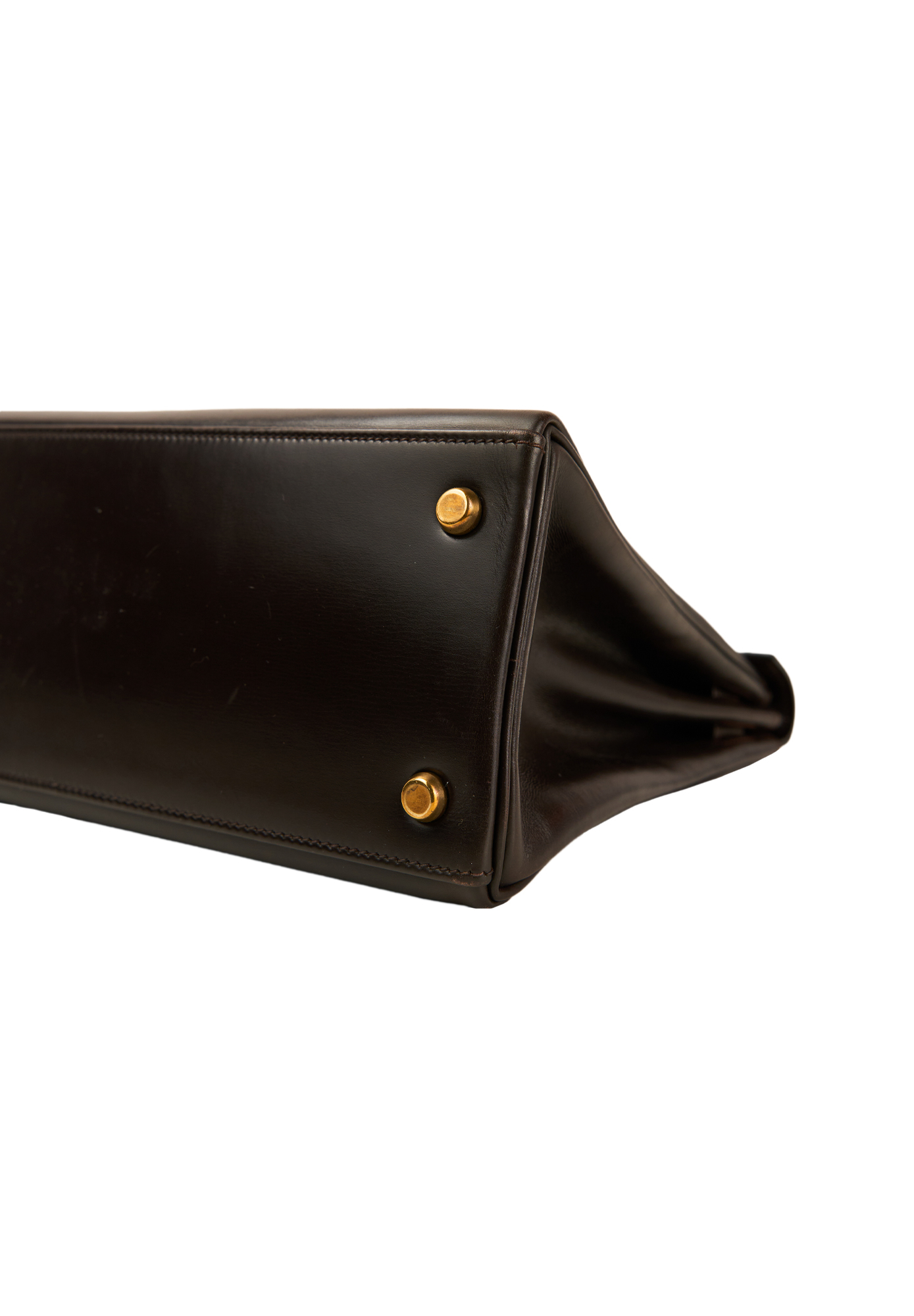 Hermès Kelly 28 Chocolate Box Retourne Bag