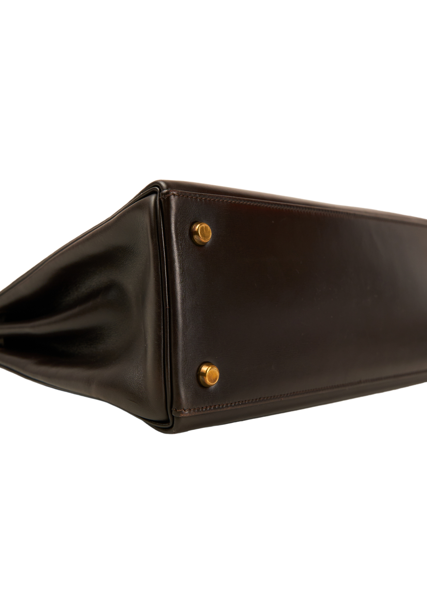 Hermès Kelly 28 Chocolate Box Retourne Bag