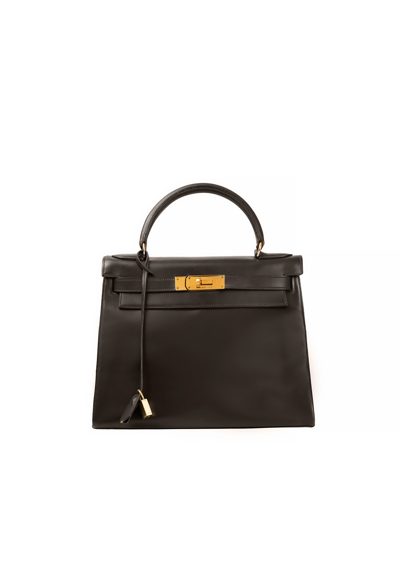 Hermès Kelly 28 Chocolate Box Retourne Bag