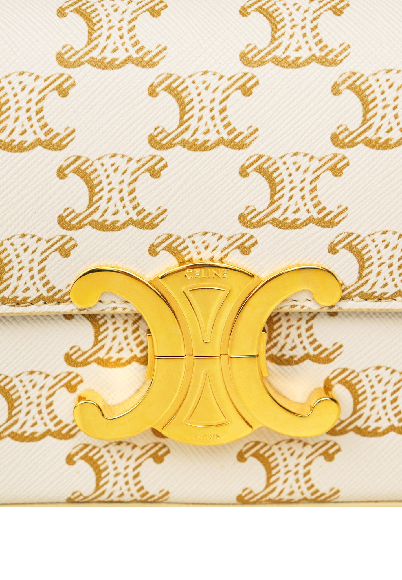 Celine Triomphe Bag With Monograms