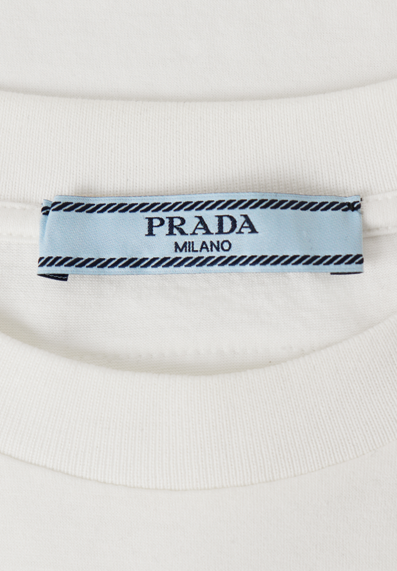 Prada White T-shirt With Print