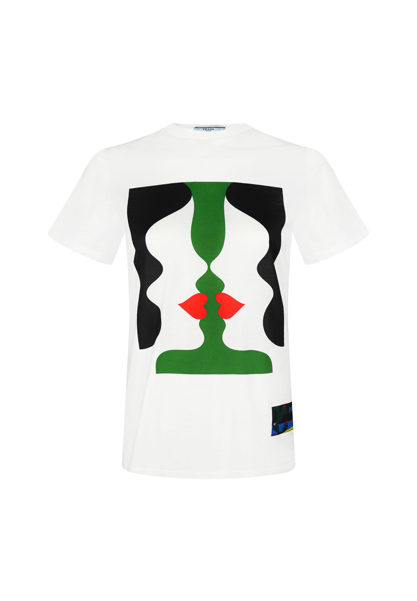 Prada White T-shirt With Print