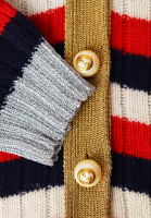 Gucci Elongated Striped Cardigan