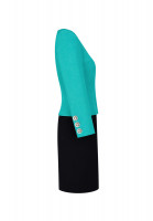 Saint Laurent Suit With Turquoise Jacket