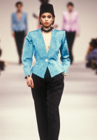 Saint Laurent Suit With Turquoise Jacket