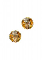 Chanel Twisted Clips with Pearls