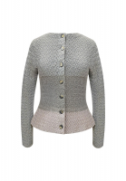 Christian Dior Knitted Striped Cardigan