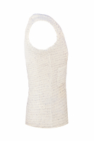 Chanel White Blue Top