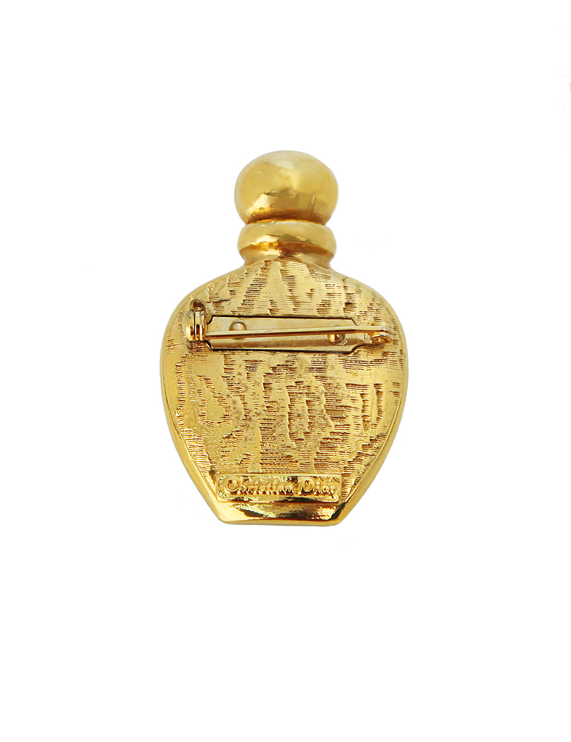 Christian Dior Bottle-Shaped Brooch