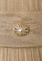 Chanel Shiny Pleated Dress