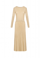 Chanel Shiny Pleated Dress