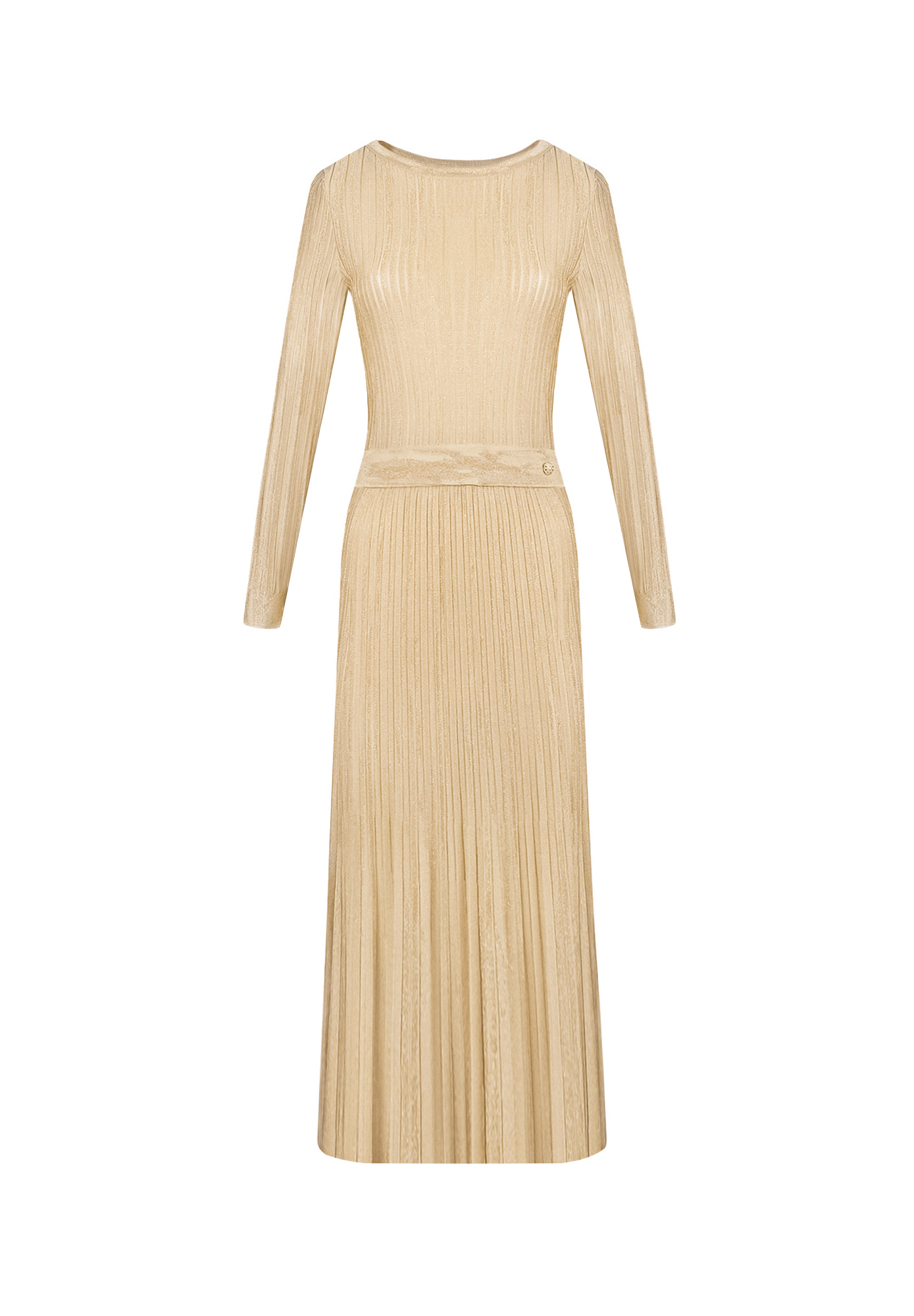 Chanel Shiny Pleated Dress