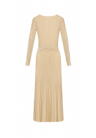 Chanel Shiny Pleated Dress