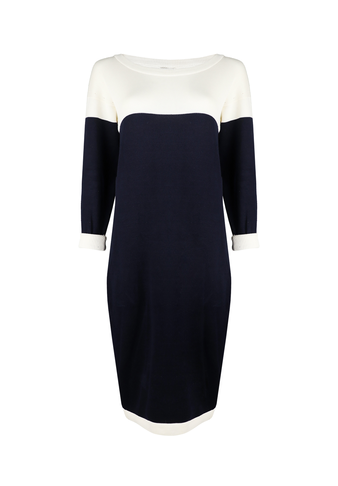 Chanel Knit Color-Block Dress