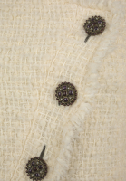 Chanel Ivory Tweed Jacket