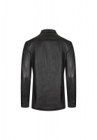 Saint Laurent Leather Blouse