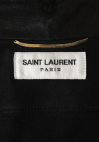 Saint Laurent Leather Blouse