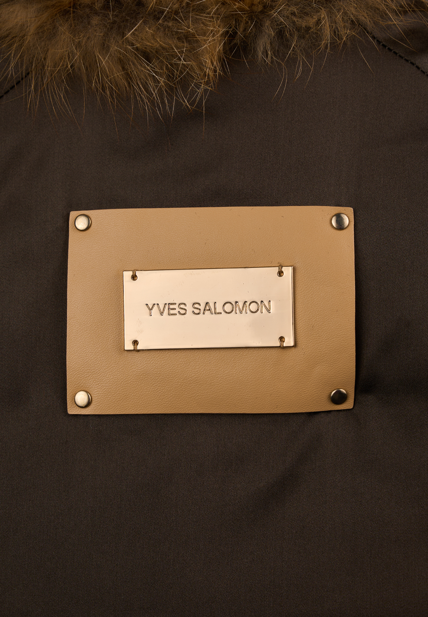 Yves Salomon Fox Fur Coat