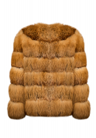Yves Salomon Fox Fur Coat